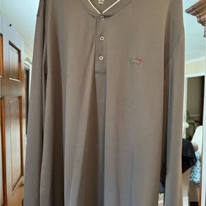 Men's Gray Long Sleeve Shirt
